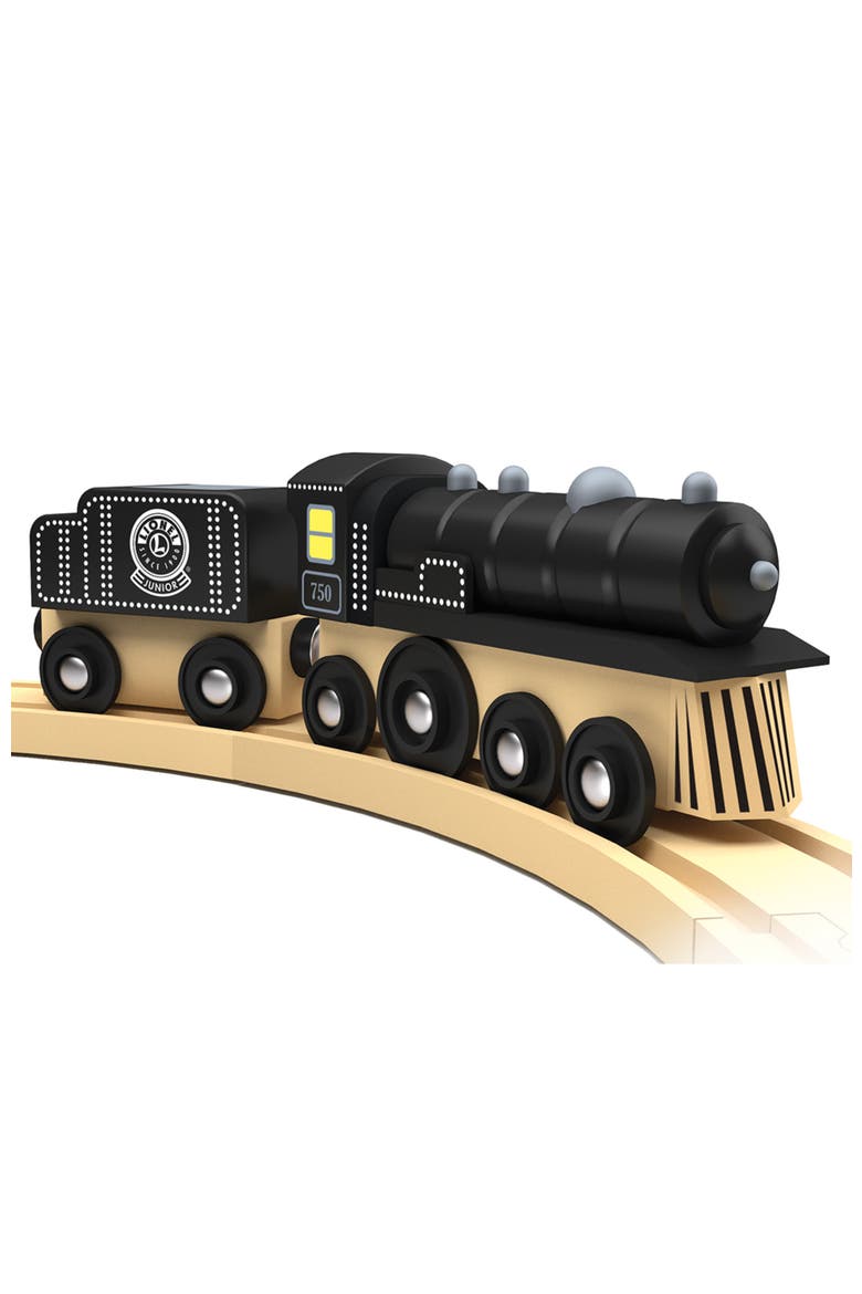 Wood Train Sets - Lionel Collector's Steam Engine & Coal Car, Alternate, color, Multicolor