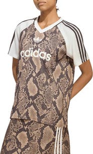 adidas Originals Faux-Snakeskin-Printed Jersey