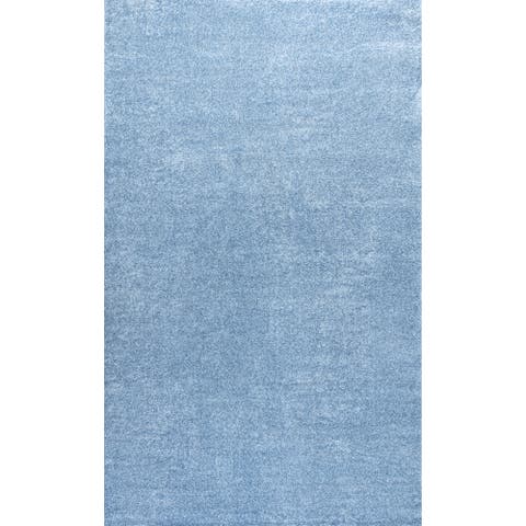Haze Solid Low-Pile Area Rug