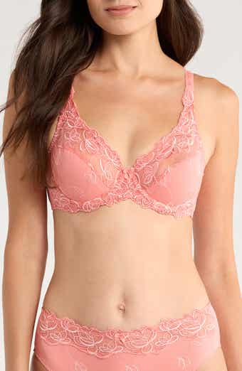 Hunkemöller Diva Embroidered Mesh Underwire Bra