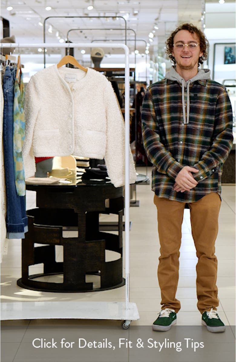 High Pile Fleece Crop Jacket, sales video thumbnail