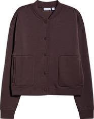 Zella Ultra Luxe Snap Front Jacket