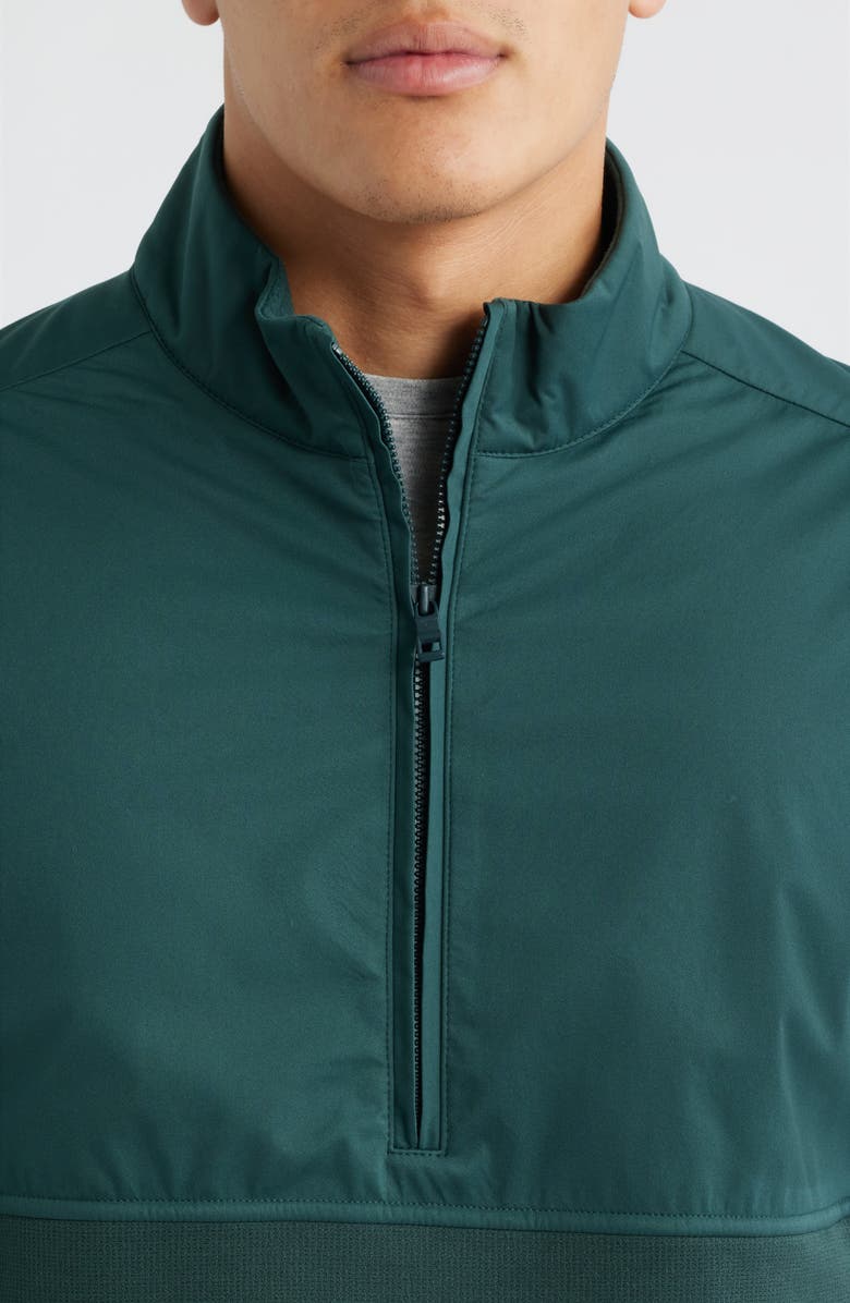 Peter Millar Vail Half Zip Pullover, Alternate, color, Nordic Pine
