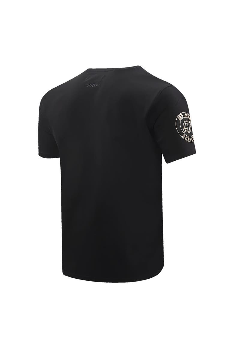 Men's Pro Standard Black New Jersey Devils Wordmark T-Shirt, Alternate, color, Black