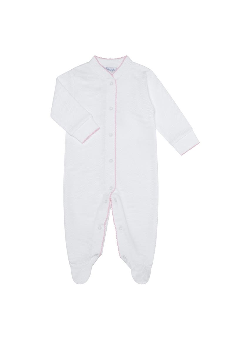 Nellapima White Bubble Baby Footie - Baby, Alternate, color, White