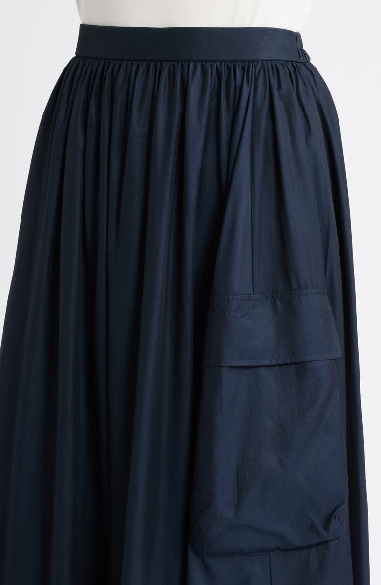 COS Cupro Blend Utility Skirt, Alternate, color, 