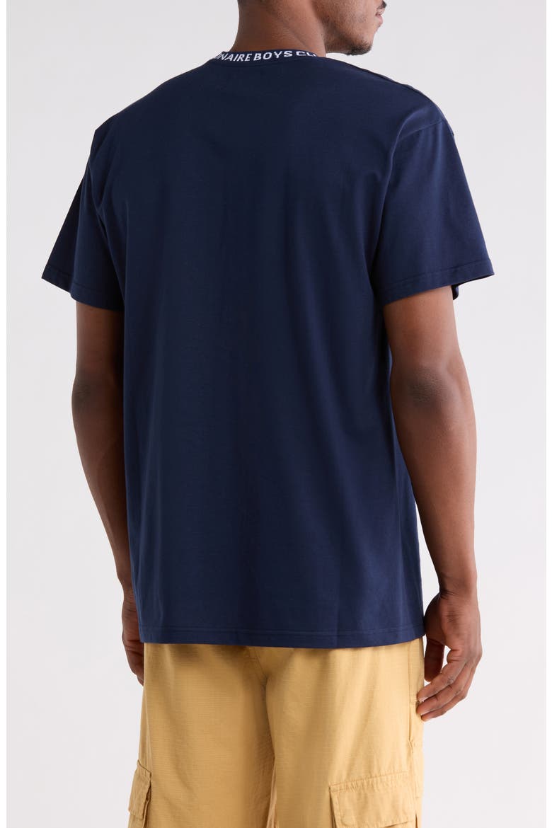 Wrapped Graphic T-Shirt, Alternate, color, NAVY BLAZER