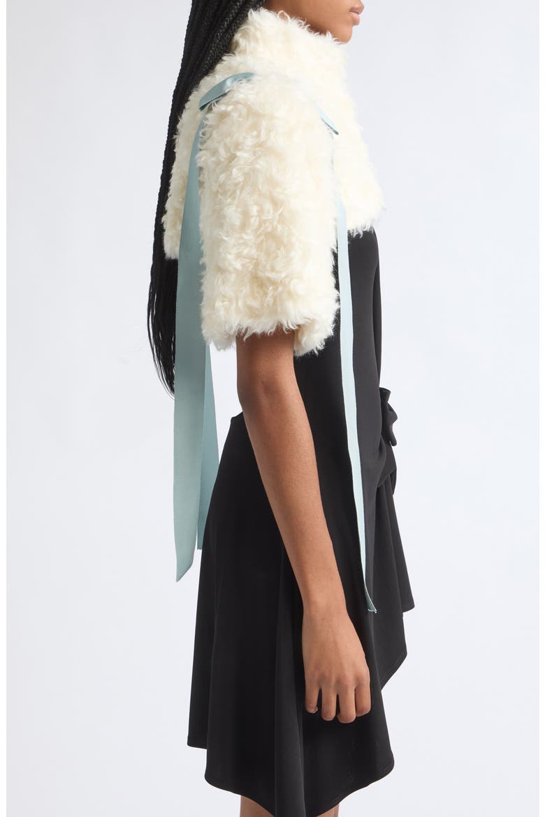 Mohair Blend Bolero Jacket, Alternate, color, CREAM