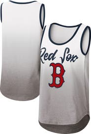 G-III 4HER BY CARL BANKS Women's G-III 4Her by Carl Banks White Boston Red Sox Logo Opening Day Tank Top