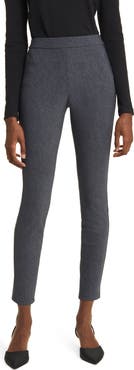 Theory Adbelle High Waist Slim Fit Crop Pants