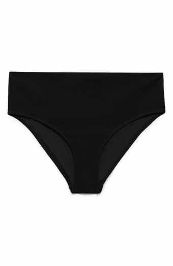 MANGO Rib High Waist Bikini Bottoms