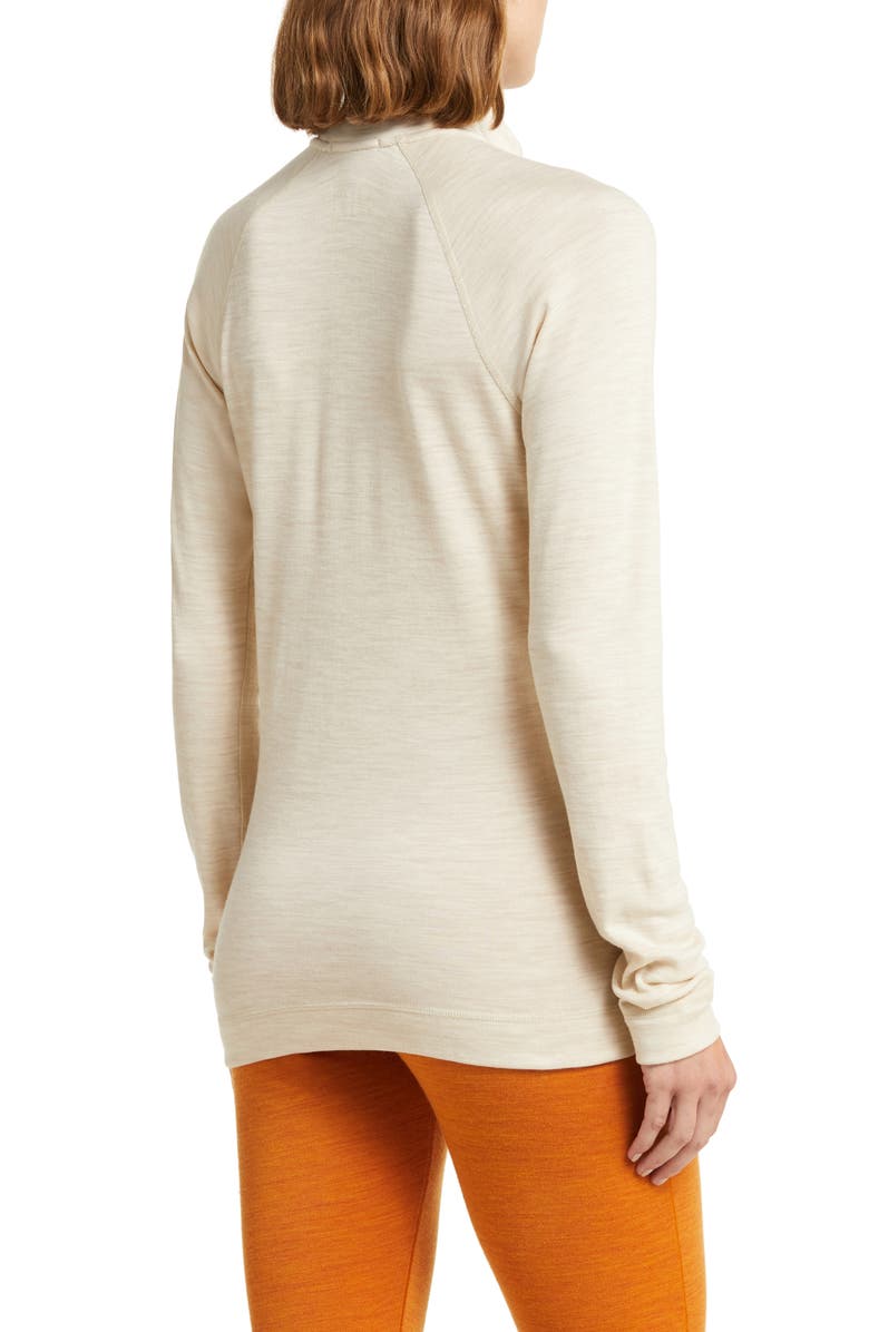 Smartwool Classic Thermal Long Sleeve Merino Wool Quarter-Zip Base Layer Top, Alternate, color, 