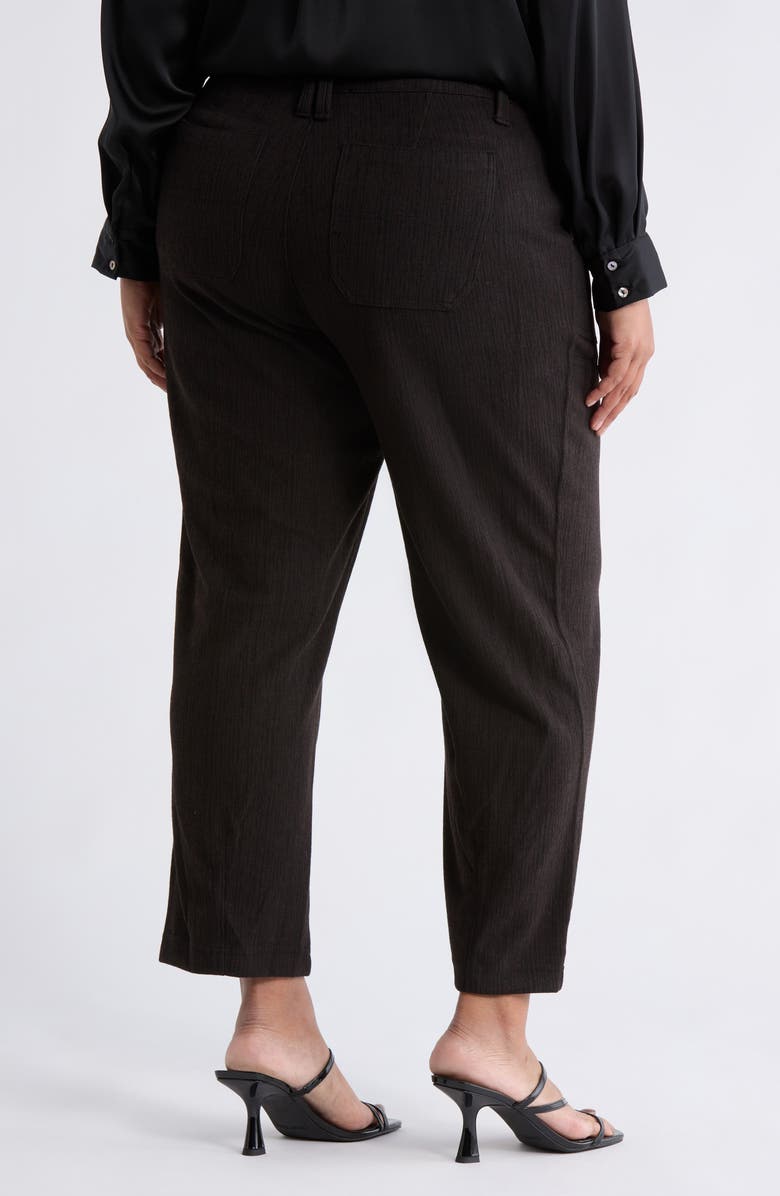 Democracy 'Ab'Solution Skyrise Ankle Tapered Utility Pants, Alternate, color, Dark Roast