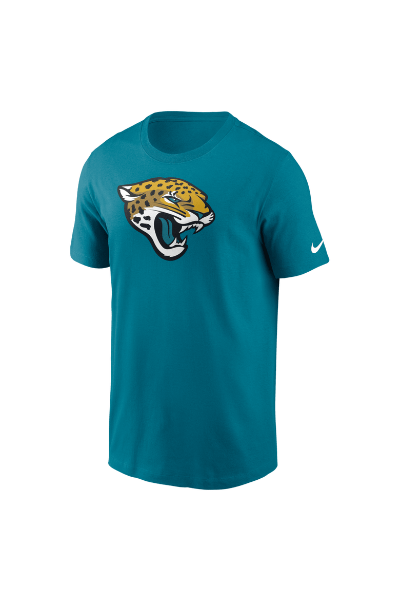 Men's Nike Teal Jacksonville Jaguars Essential Logo T-Shirt, Alternate, color, Teal
