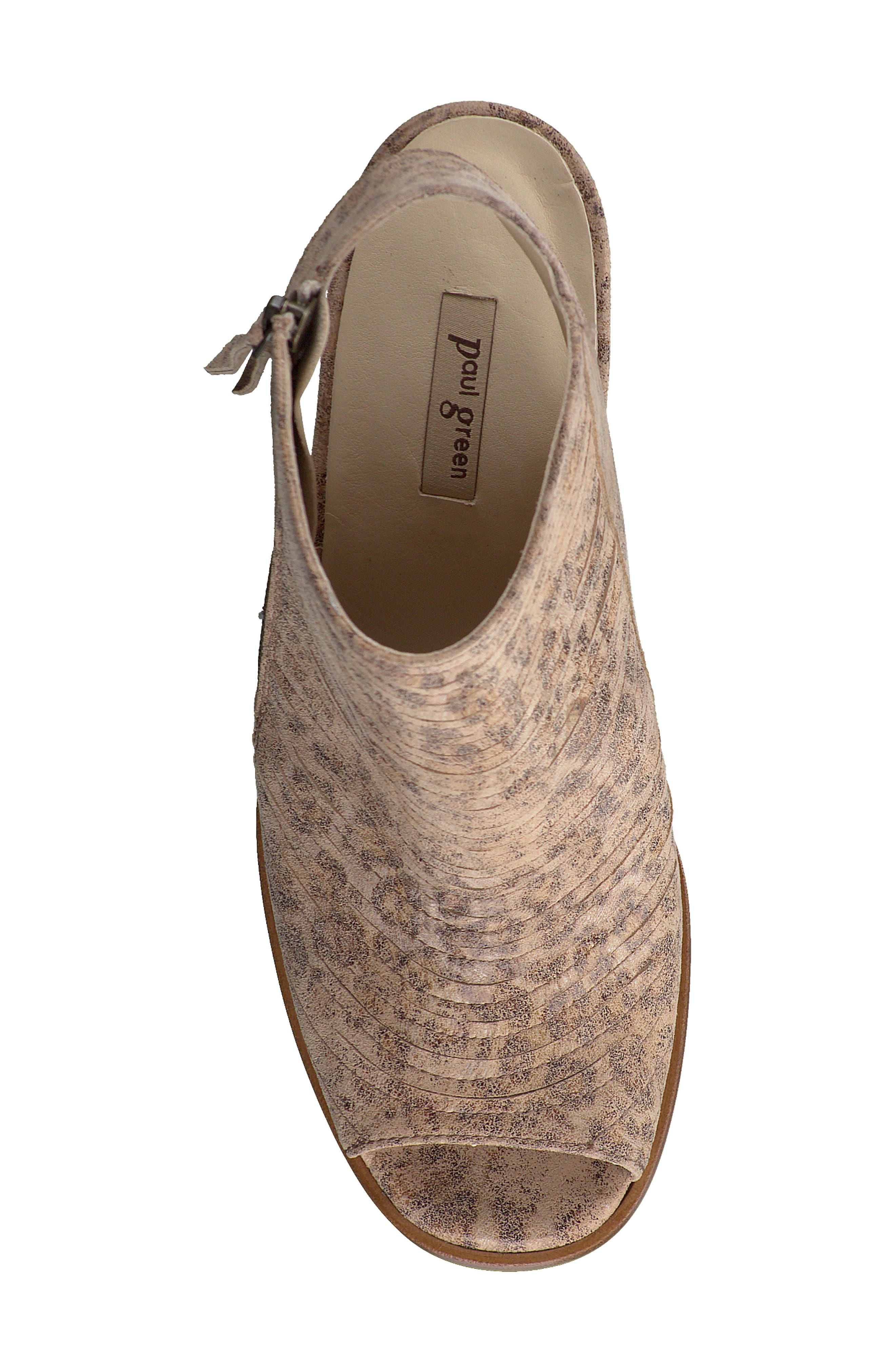 Cayanne Peep Toe Sandal, Alternate, color, LEO DAKAR WASHED