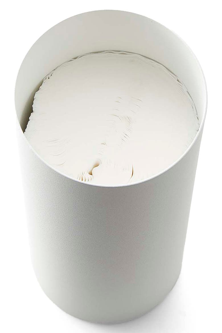 Large Round Tissue Case, Alternate, color, ASH