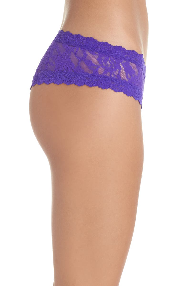 Hanky Panky Open Gusset Hipster Panties, Alternate, color, 