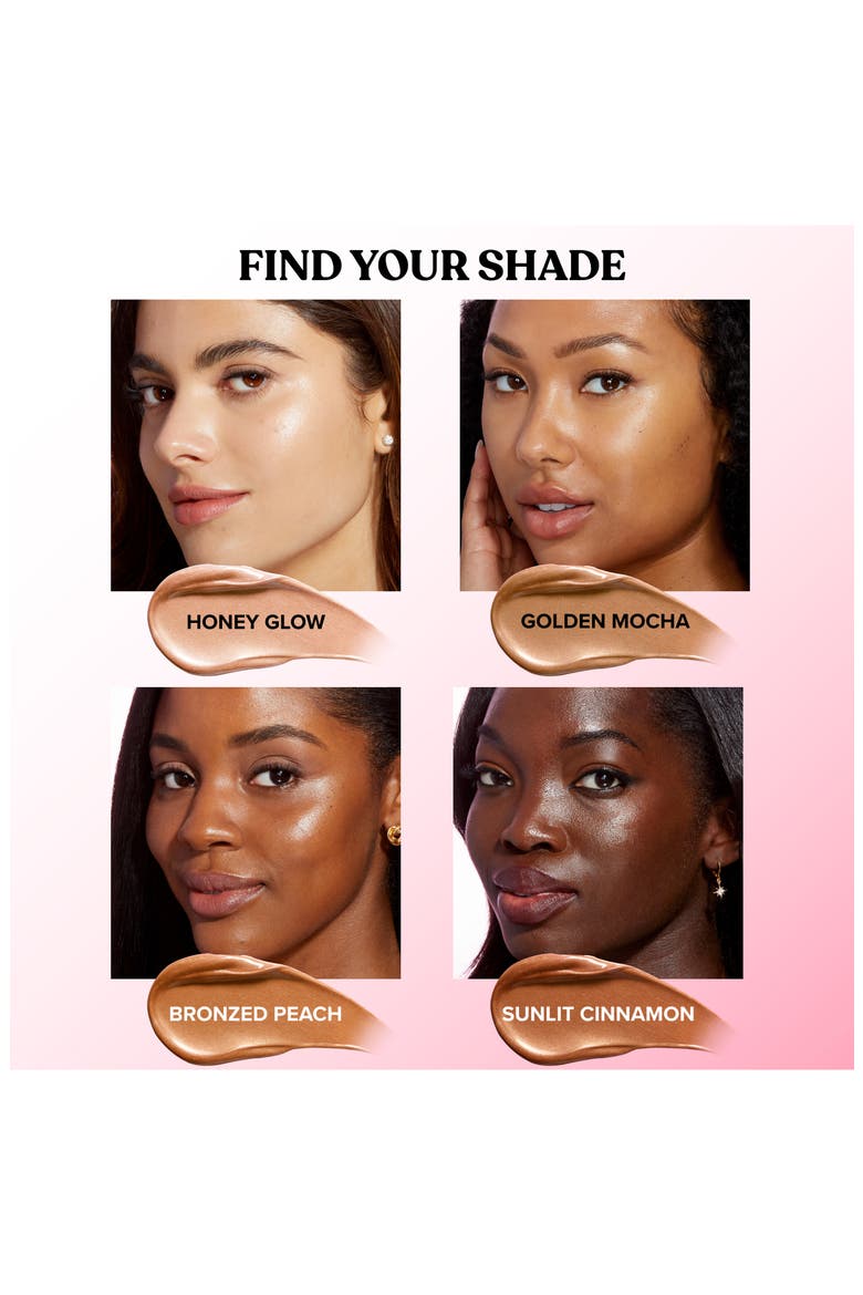 Born This Way Undetectable Natural Finish Foundation, Alternate, color, BRONZED PEACH