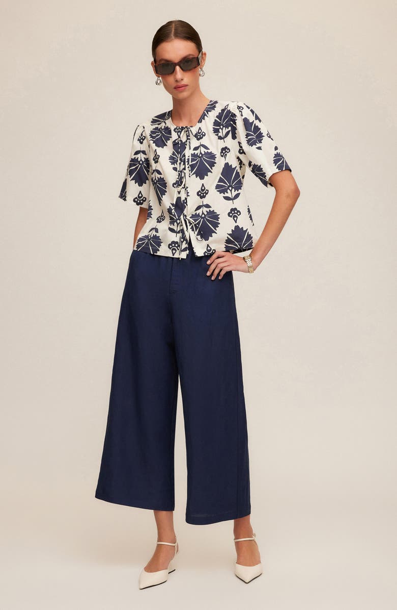 FIFTEEN TWENTY Nadine Floral Print Woven Shirt, Alternate, color, 