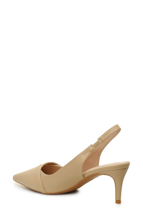 NICOLE MILLER NICOLE MILLER POINTED TOE SLINGBACK PUMP