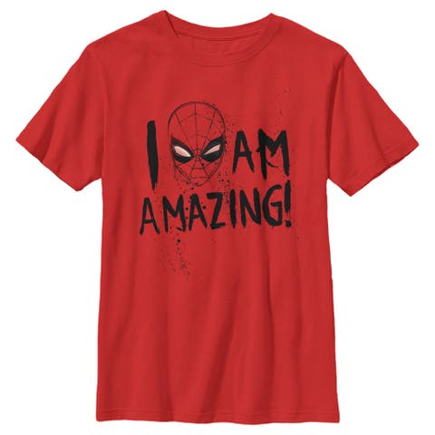 Boy's Marvel Easter Themed Logo  Graphic T-Shirt
