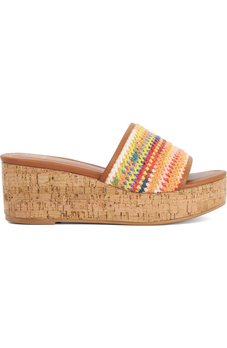 Dune London Kissess Slide Sandal, Alternate, color, Multi