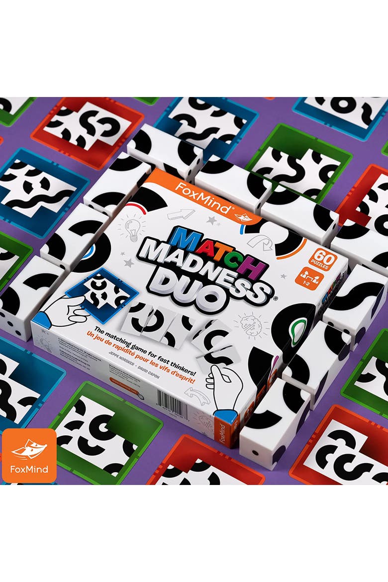 Match Madness Duo Matching Game, Ages 8+, Alternate, color, Multicolored