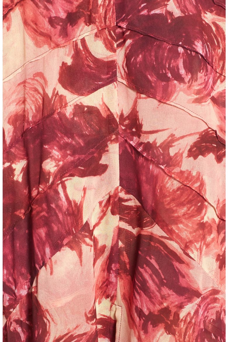 x Nordstrom 'Clover' Maxi Dress (Nordstrom Exclusive), Alternate, color, ROSEY FLORAL