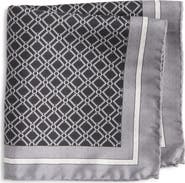 Jack Victor Equestrian Silk Pocket Square