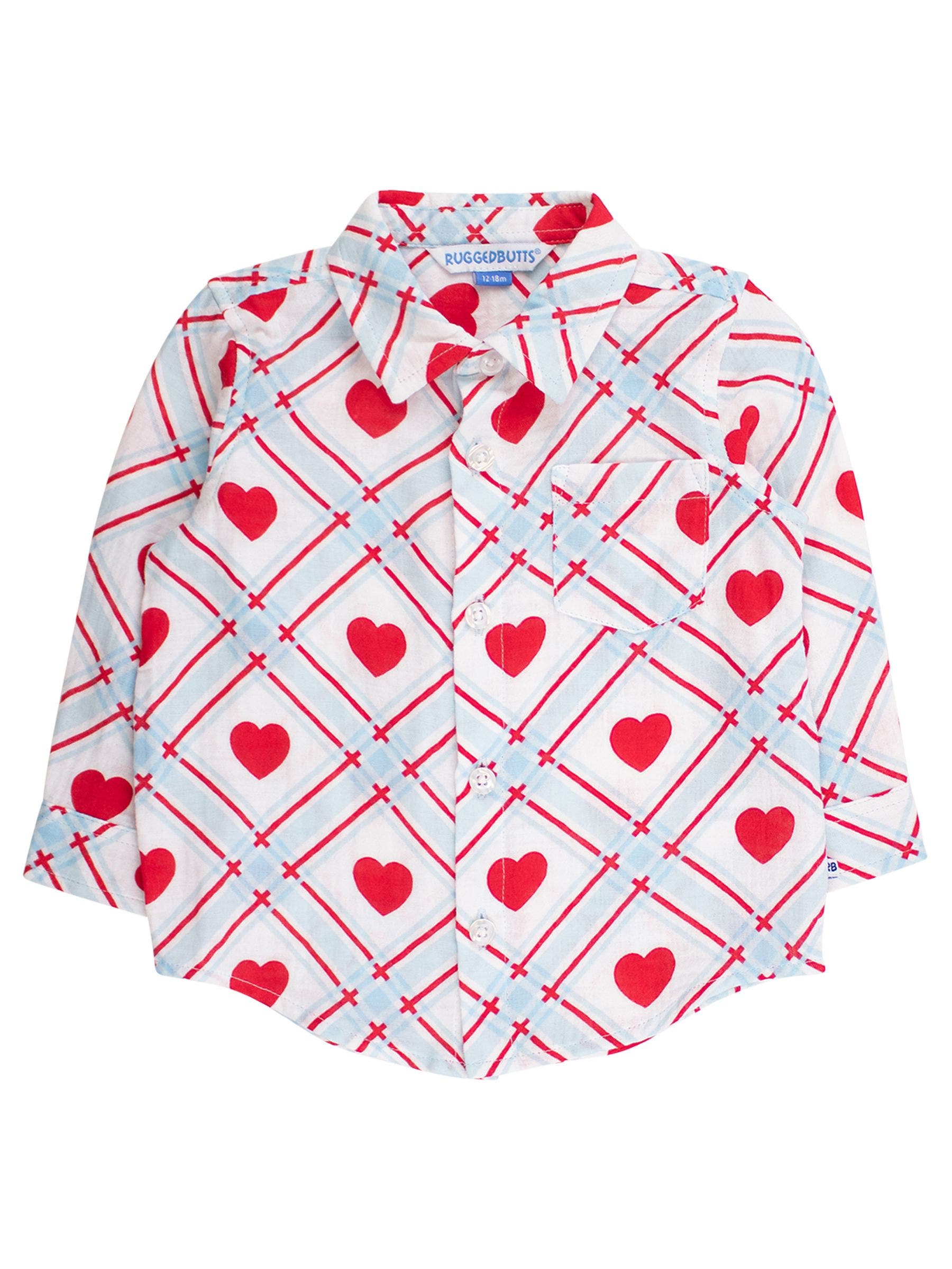 selected Blue Sweetheart Plaid