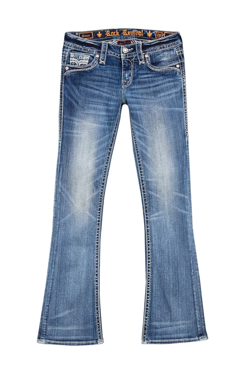 Rock Revival Bootcut Jeans, Main, color, 