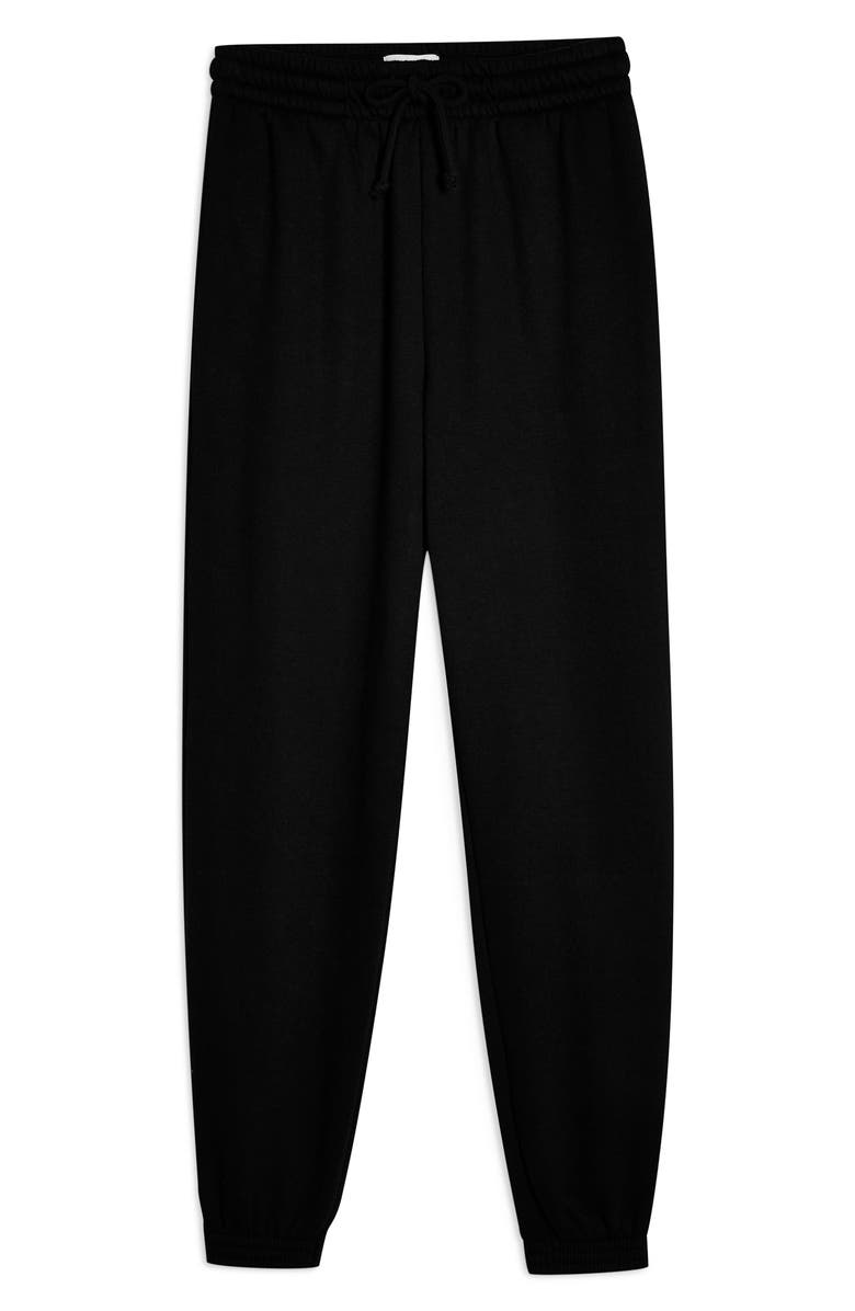 Topshop High Waist Cotton Blend Sweatpants, Alternate, color, 