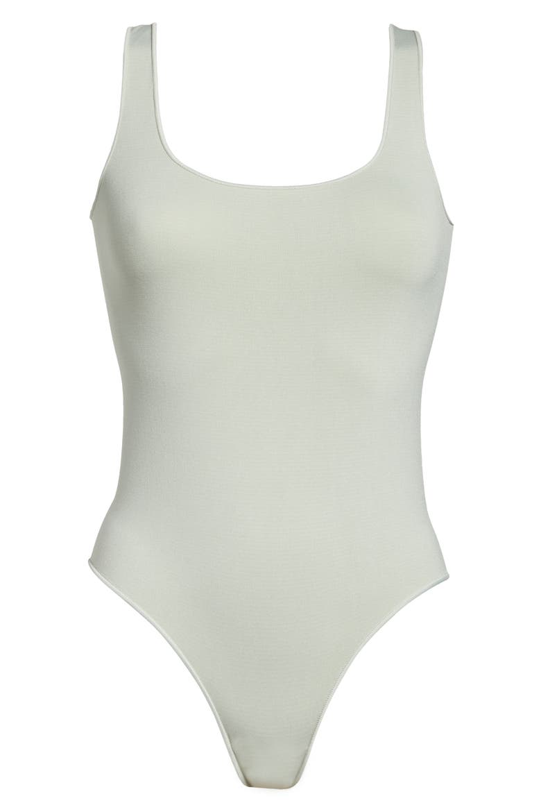 Essential Bodysuits Scoop Neck Bodysuit, Alternate, color, AGAVE
