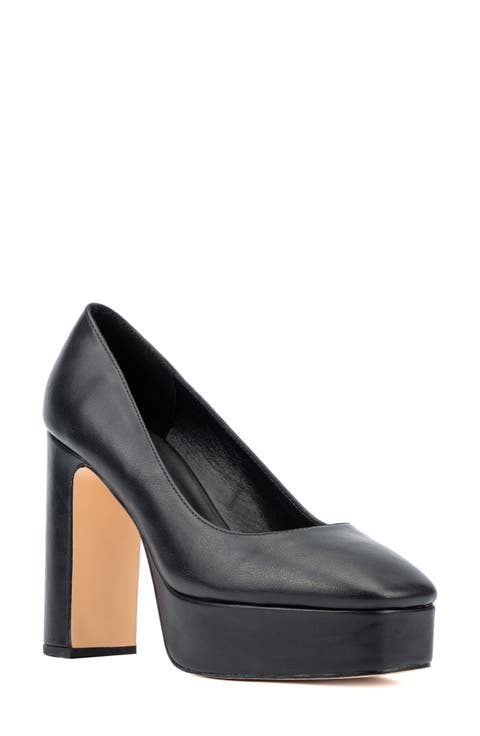 Ryla Block Heel Platform Pump (Women)
