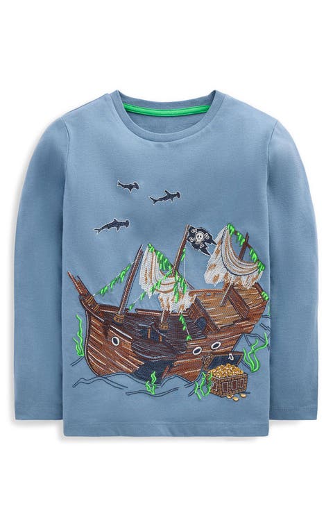 Kids' Glow Superstitch Long Sleeve T-Shirt
