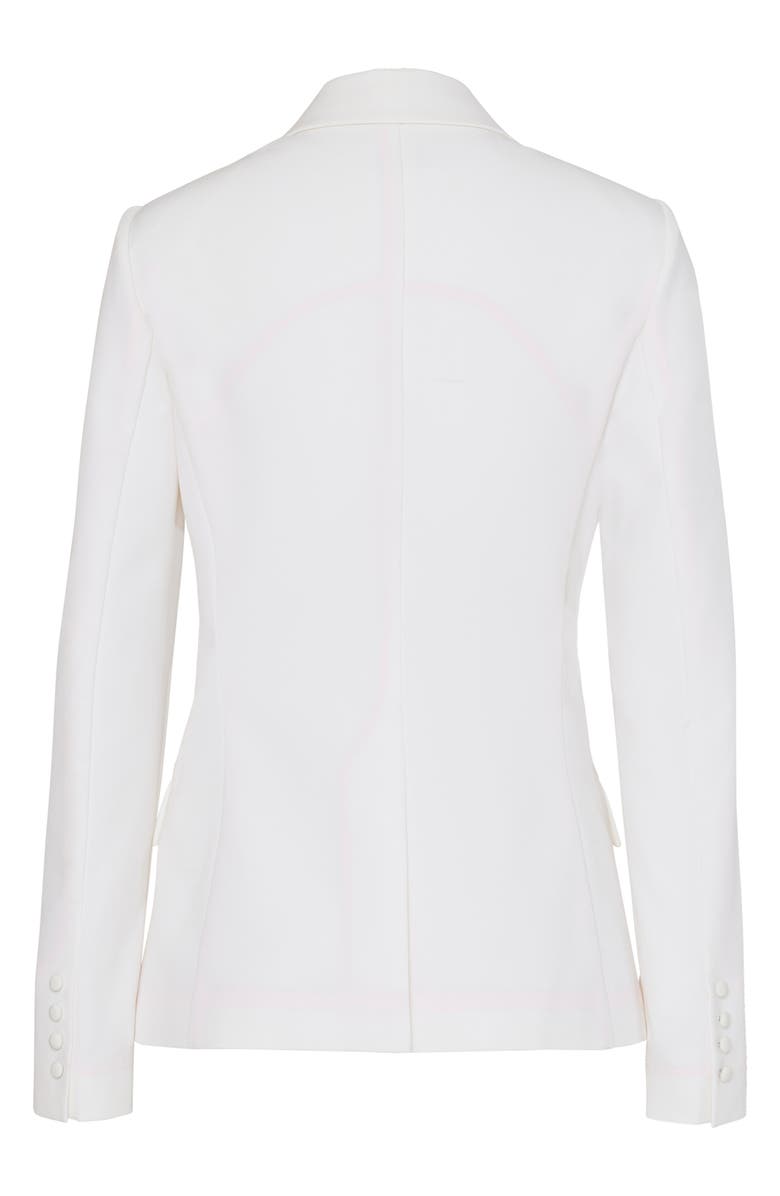 Milly Avery Cady Blazer, Alternate, color, Ecru