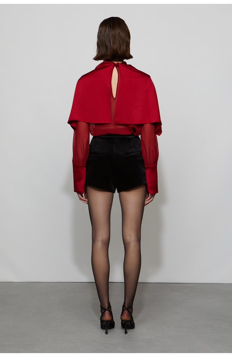 Et Ochs Aurelia Top, Alternate, color, Lipstick Red