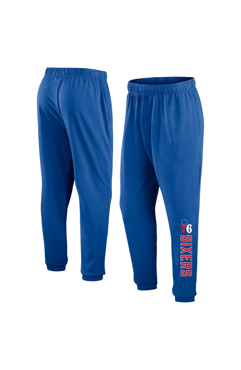 FANATICS Men's Fanatics Branded  Royal Philadelphia 76ers Big & Tall Chop Block Pants, Main, color, 