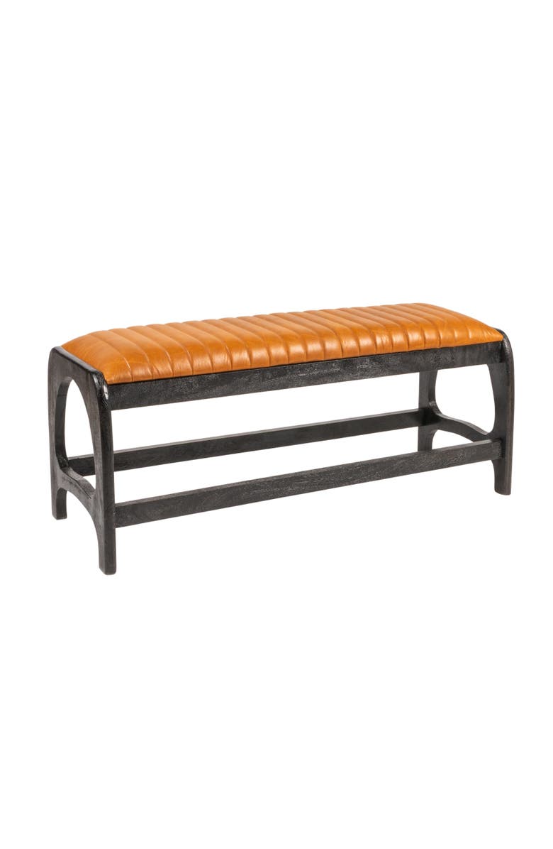 Olive Grove Arch Bench, Main, color, Black