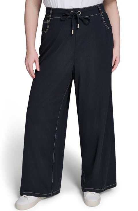 Drawstring Pants (Plus)