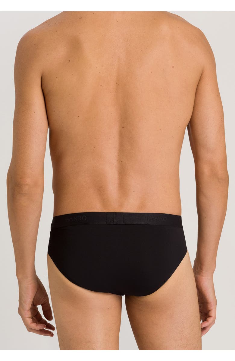 Hanro Micro Touch Brief, Alternate, color, Black