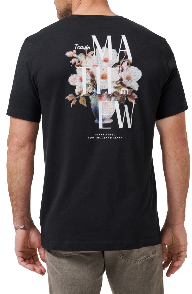 TravisMathew Art Scene Graphic T-Shirt, Alternate, color, Black