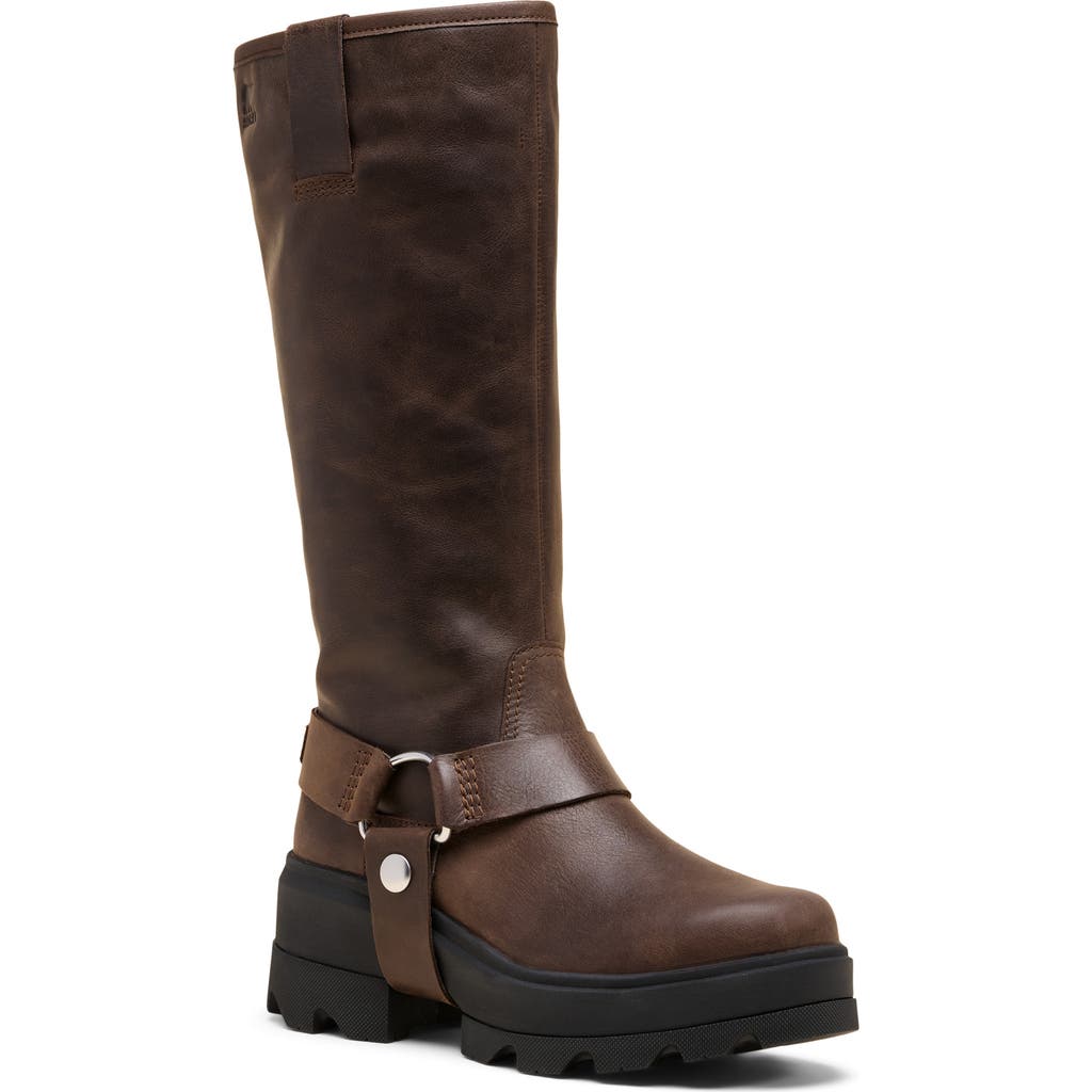 Sorel Joan Frwd Waterproof Harness Boot In Brown