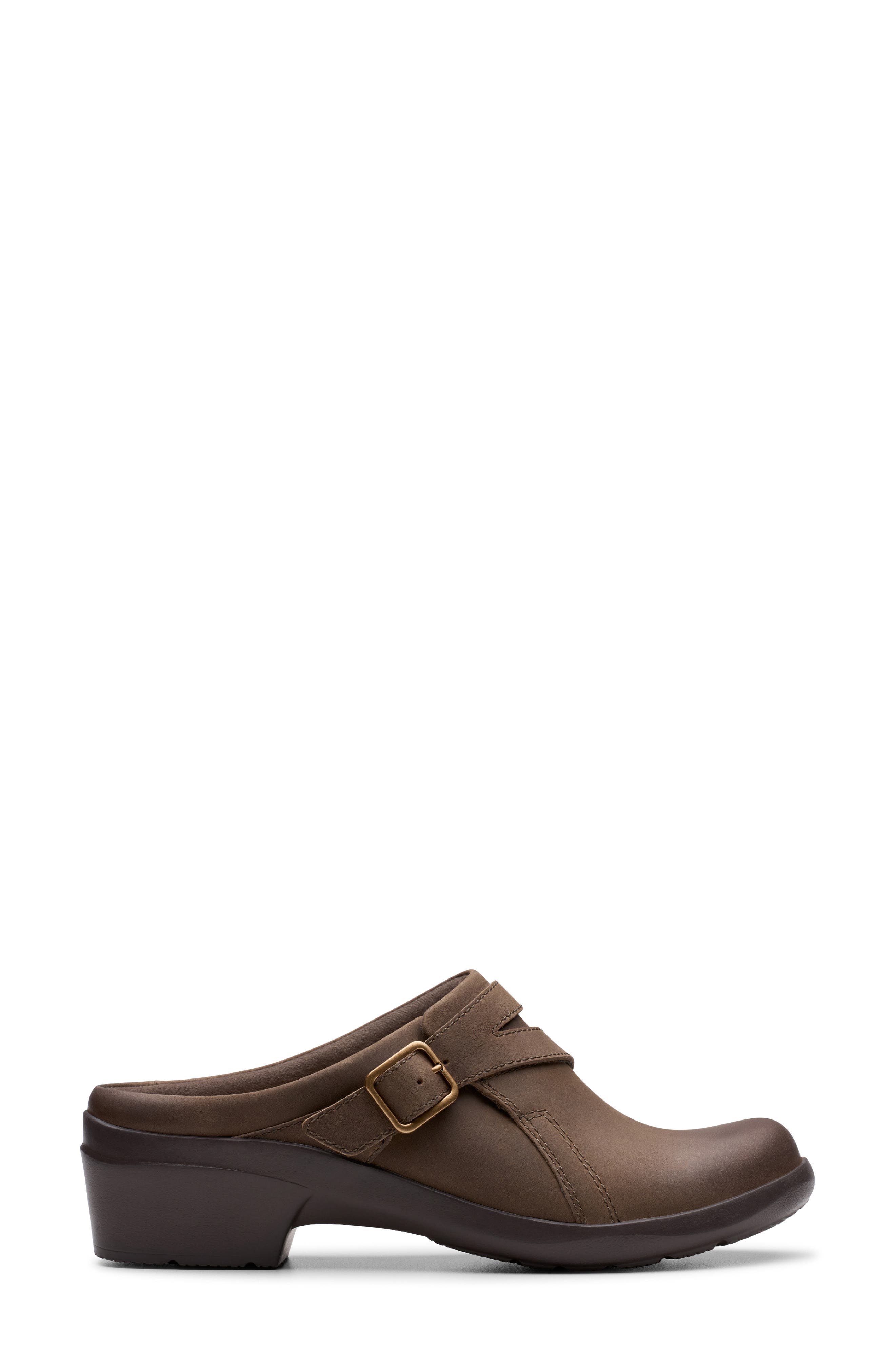 Angie Bradley Clog, Alternate, color, SLATE LEATHER