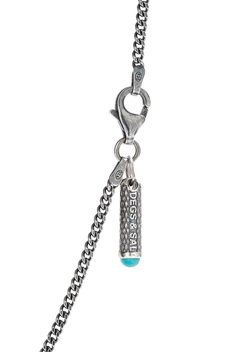 Degs & Sal Men's Sterling Silver Curb Chain Necklace, Alternate, color, Silver