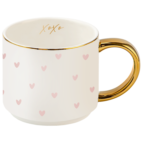 All Over Hearts 14oz Coffee Mug