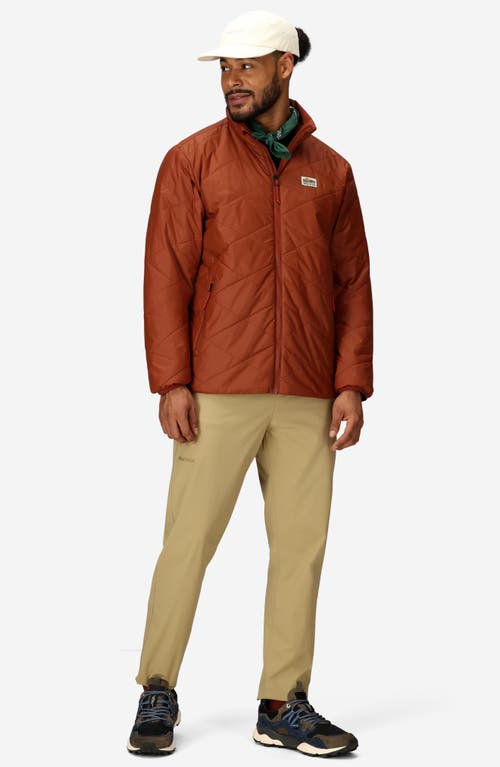 Marmot Onward Water Repellent Insulated Jacket In Brown