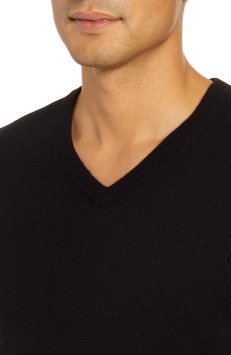 PAIGE Willard V-Neck Wool & Cashmere Sweater, Alternate, color,