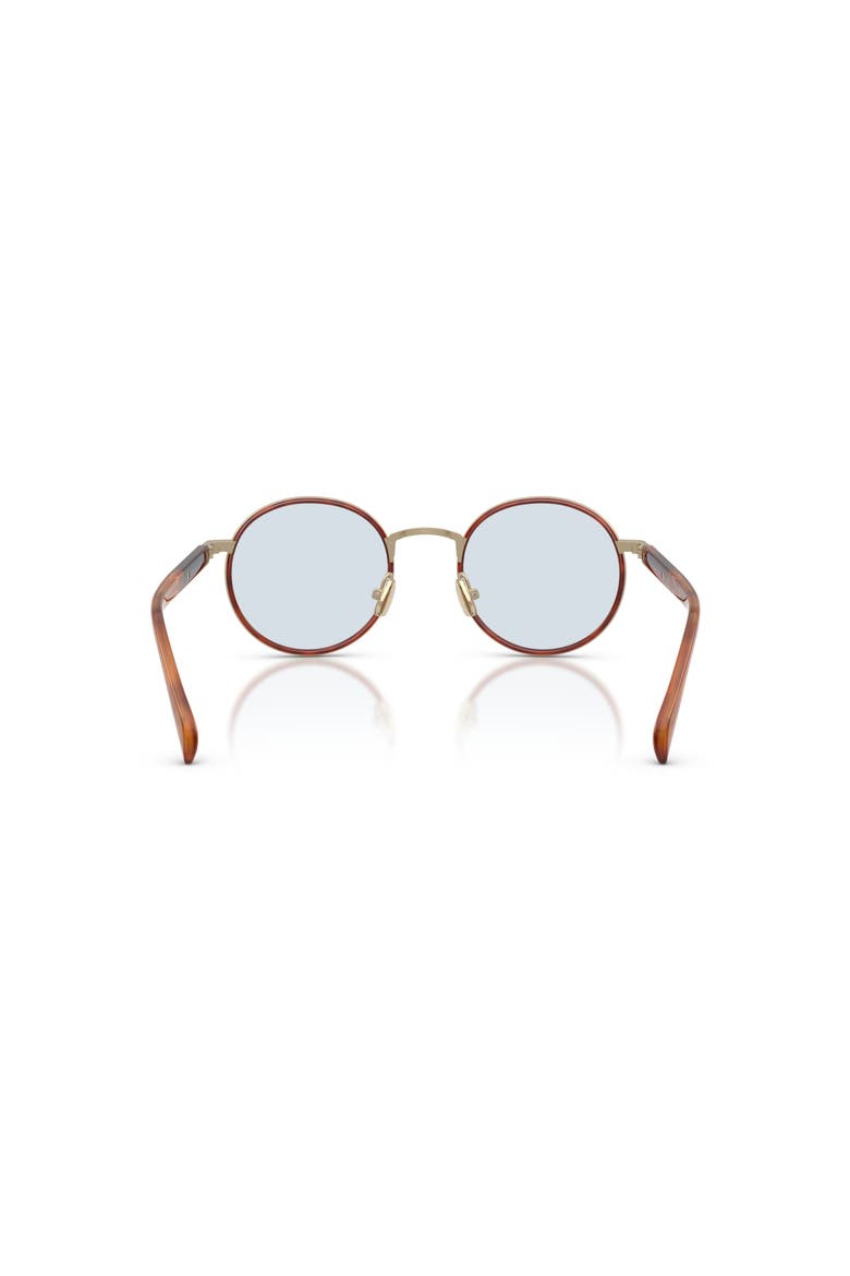 48mm Round optical glasses, Alternate, color, Gold
