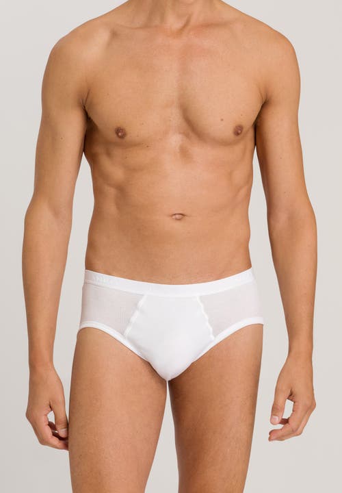 Hanro Cotton Superior Cotton Brief In White
